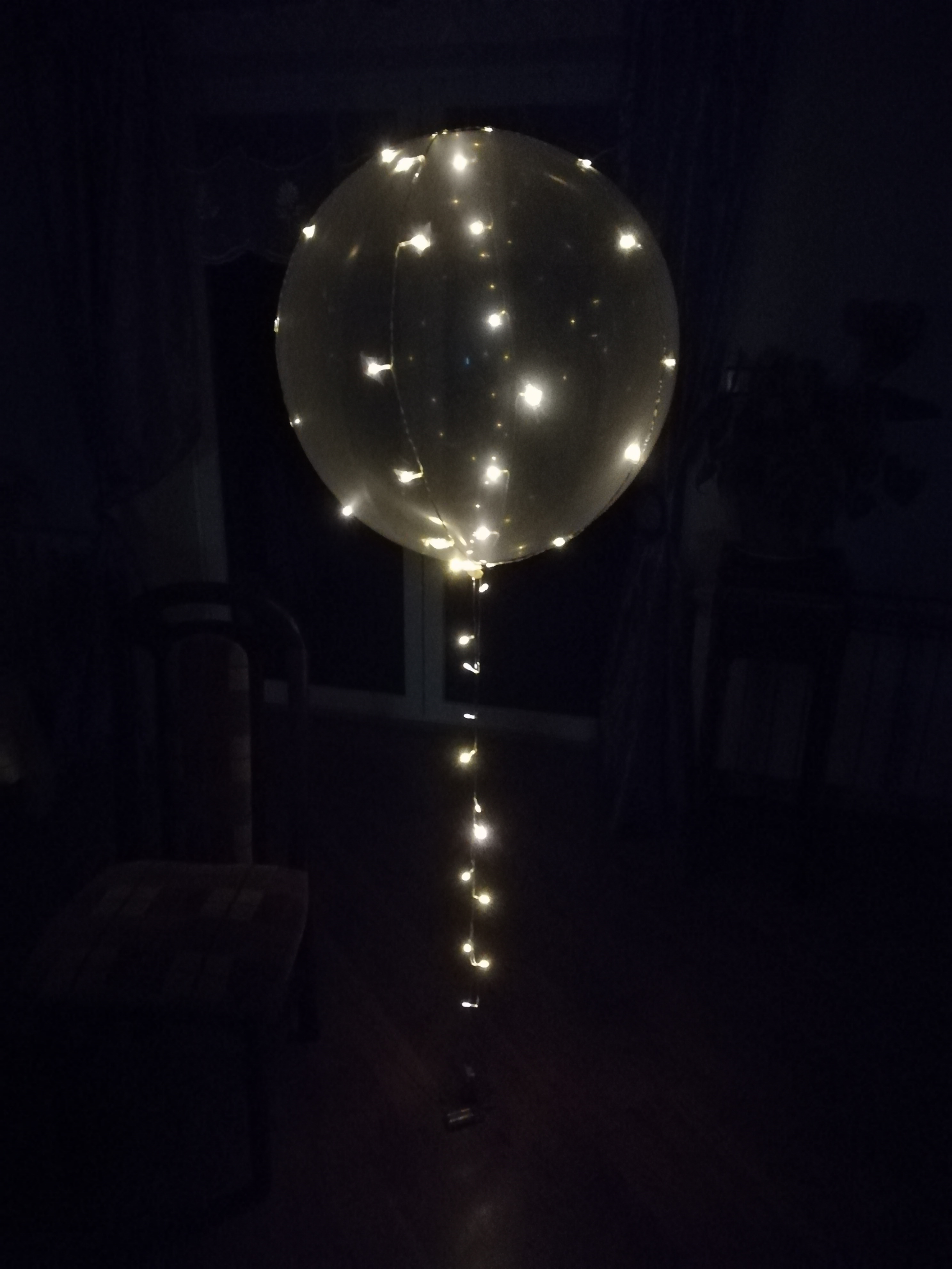 Balon LEDowy z helem